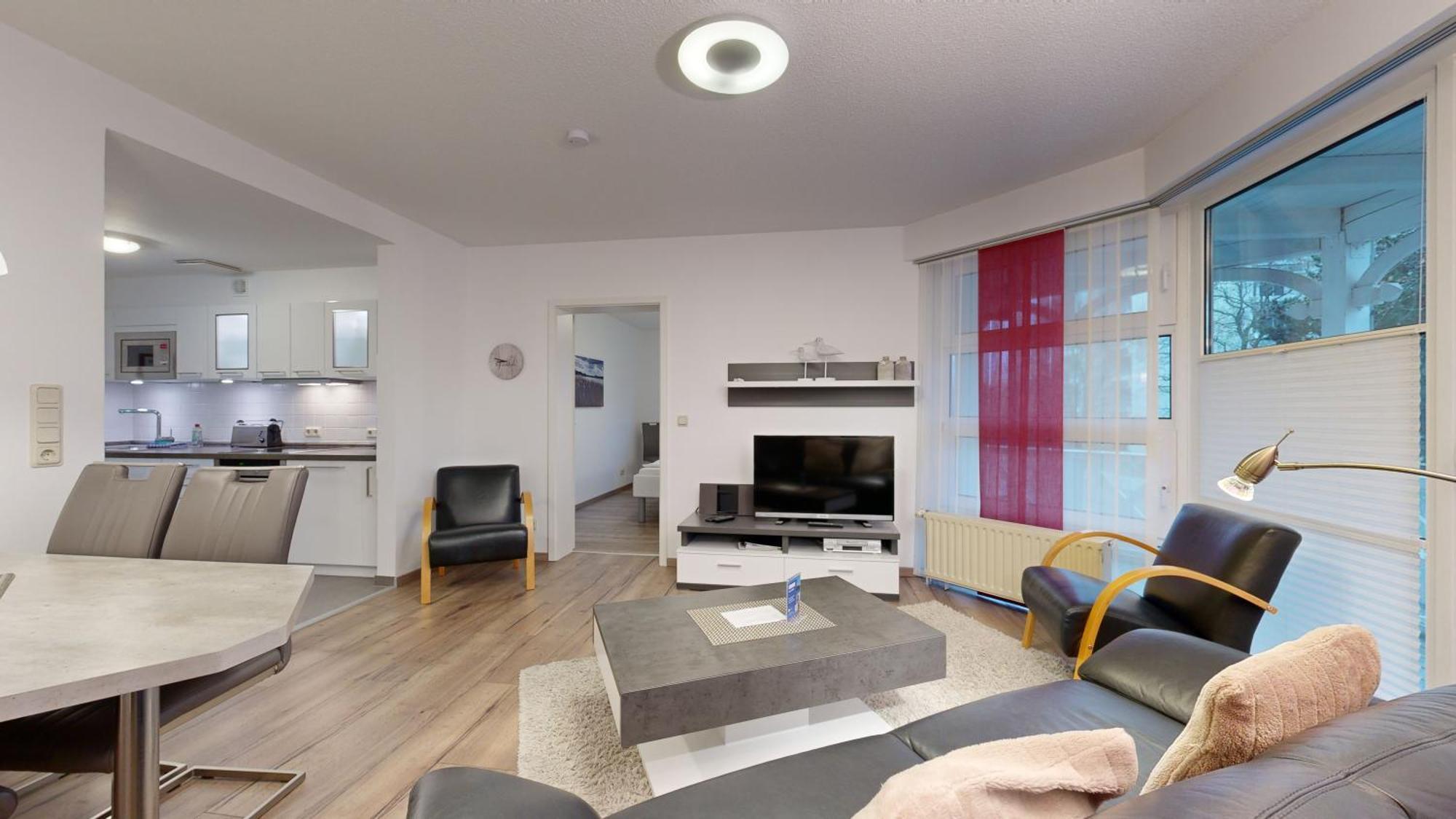 Apartment Fewos Direkt Am , Mit Balkon Und Teilweise Mit Meerblick, Haus Strelasund, *
