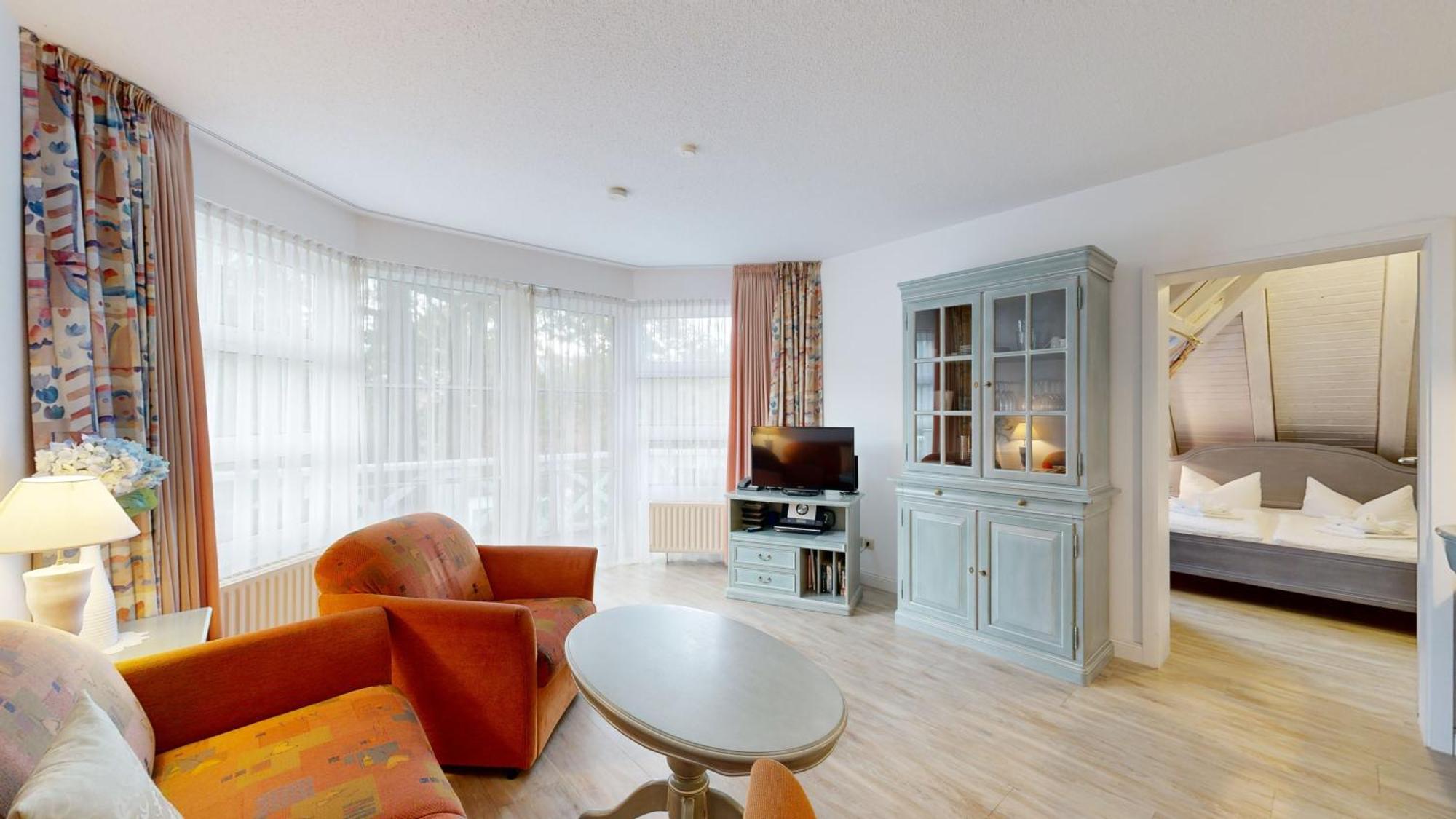Apartment Fewos Direkt Am , Mit Balkon Und Teilweise Mit Meerblick, Haus Strelasund,